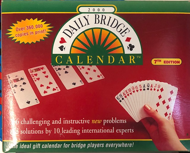 Daily Bridge Calendar 2000=2028 A WEBSITE JUST FOR BRIDGE GIFTWARE